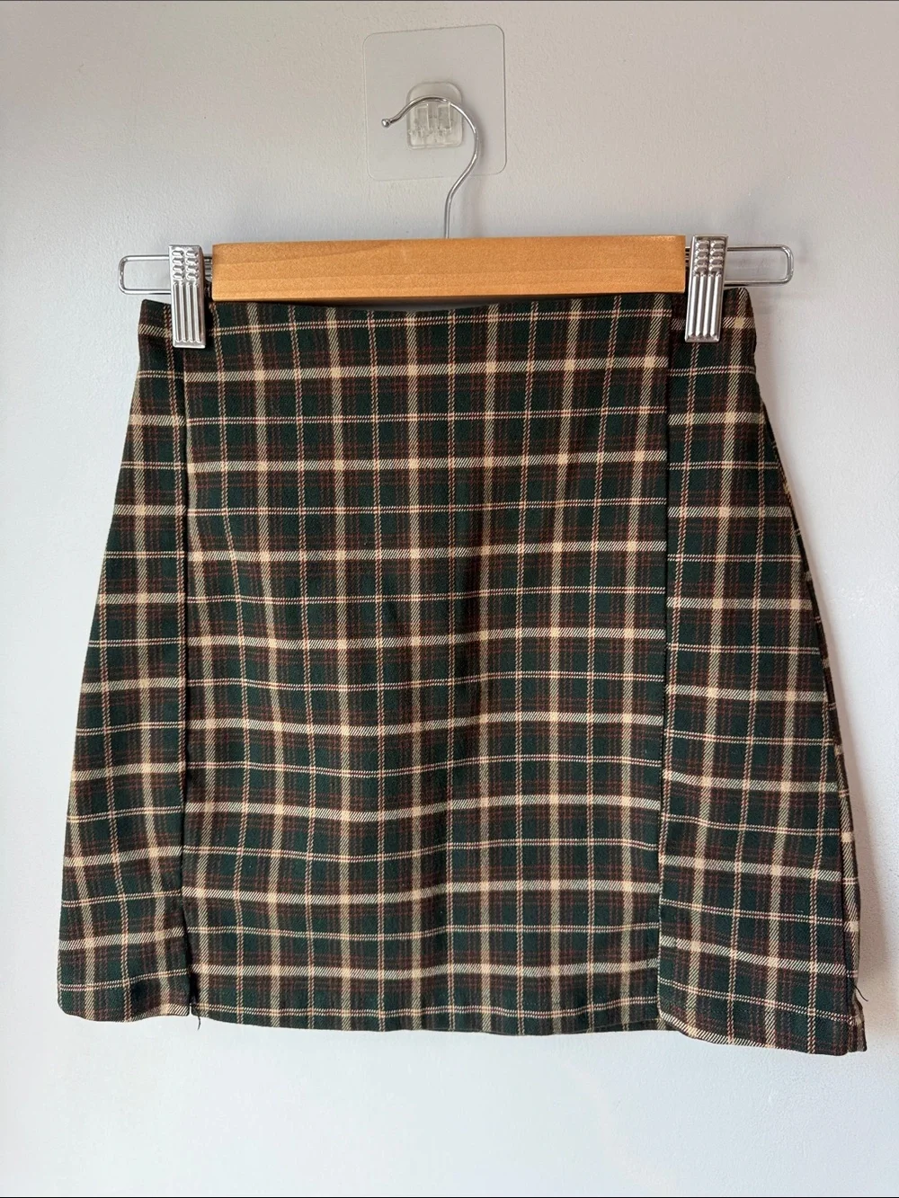 Brandy Melville Plaid Mini Skirt John Galt